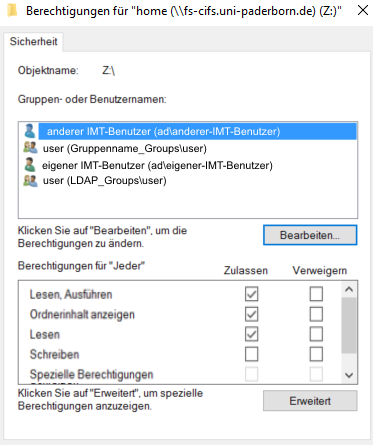 Rechtevergabe im Netzwerkspeicher Win10 Zugriffsrechte anderer Benutzer.png