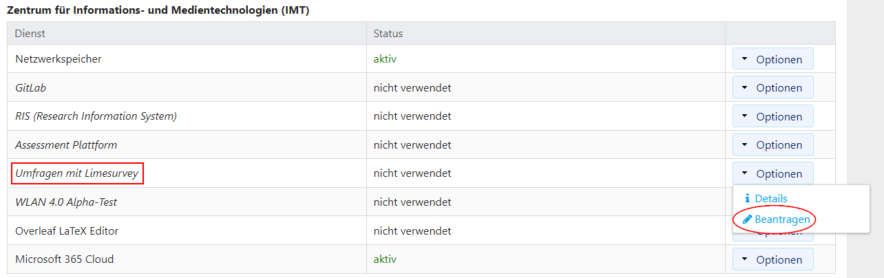 Screenshot IMT Serviceportal Dienst Limesurvey beantragen 2.png