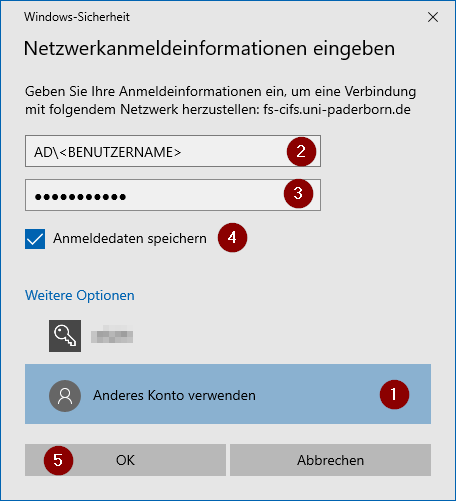 Netzlaufwerk einbinden Win 10 Netzwerkanmeldeinformation.PNG