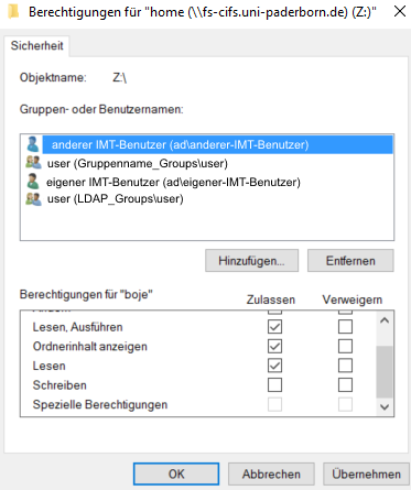 Rechtevergabe im Netzwerkspeicher Win10 Berechtigungen anderer Benutzer.PNG