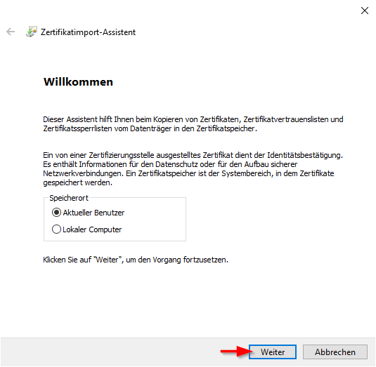 E-Mail SSL-Zertifikate einbinden in Outlook 2019 (Windows 10)(01).png