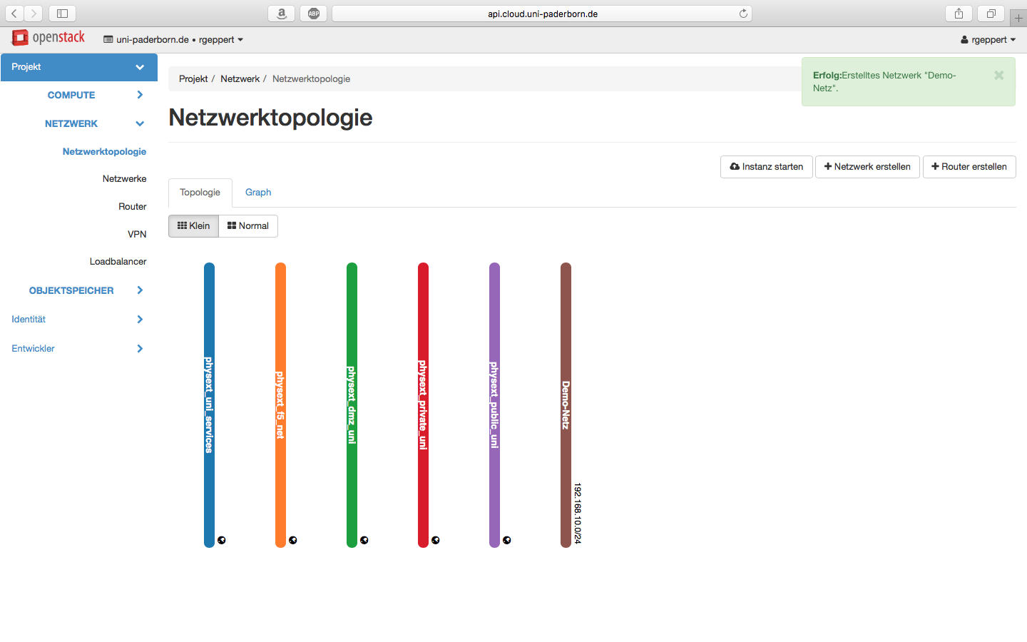 Cloudcomputing 6. Netzwerktopologie Demo-Netz erstellt.png