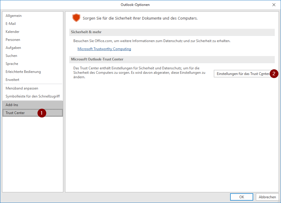 E-Mail SSL-Zertifikate einbinden in Outlook 2019 (Windows 10)(07).png