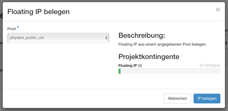 Cloudcomputing 34. Floating IP belegen Poolauswahl.png