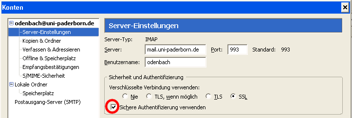 Screenshot Thunderbird IMAP POP Kerberos1.png