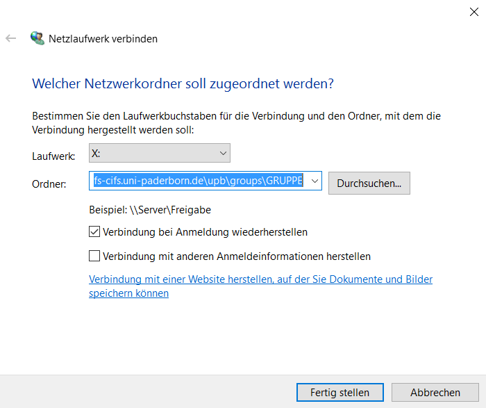 Netzlaufwerk einbinden Win 10 Gruppenlaufwerk.PNG