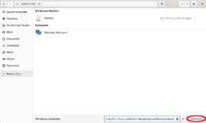 Netzlaufwerk einbinden Linux Nautilus 2.png