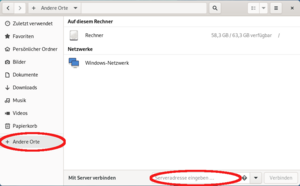 Netzlaufwerk einbinden Linux Nautilus 1.png